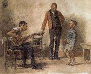 Thomas Eakins The Dance Curriculum oil